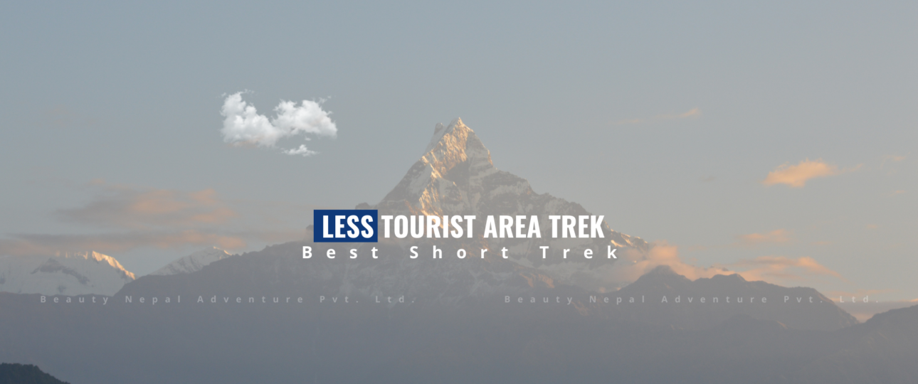 Less tourist area trekking