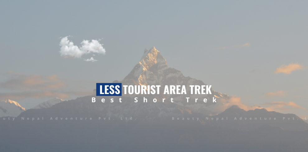 Less tourist area trekking